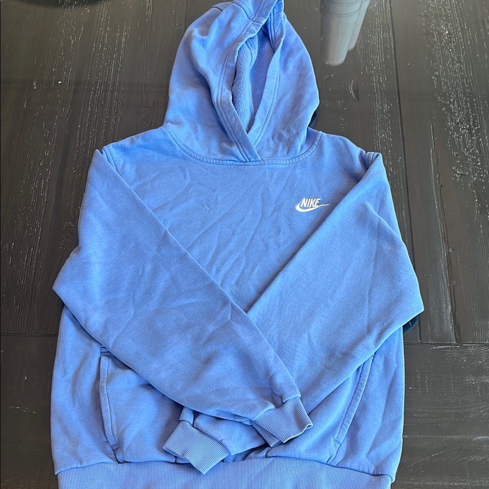 Nike Sky Blue Pullover Hoodie